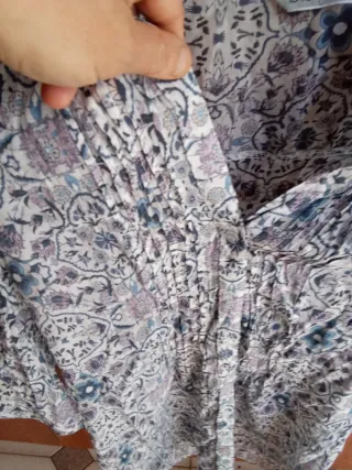 Camicia donna floreale manica 3/4 nuova