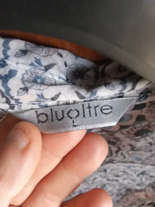 Camicia donna floreale manica 3/4 nuova