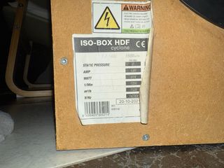 Caja de extracción de aire (1 uso)