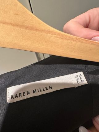 Vestido Karen Millen Negro