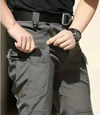 Pantalones Cargo de Trabajo Múltiples Bolsillos