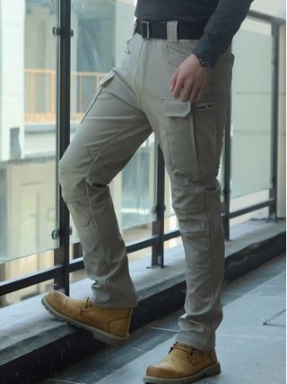 Pantalones Cargo de Trabajo Múltiples Bolsillos