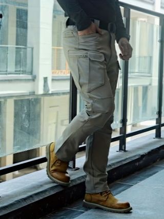 Pantalones Cargo de Trabajo Múltiples Bolsillos