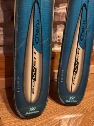 Esquís Rossignol con bastones 160 cm  poco usado