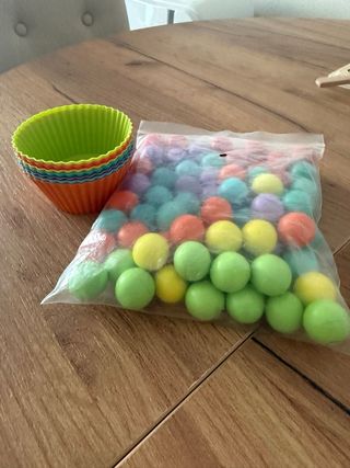 Puzzle Montessori Bolas Colores