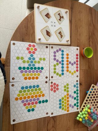 Puzzle Montessori Bolas Colores