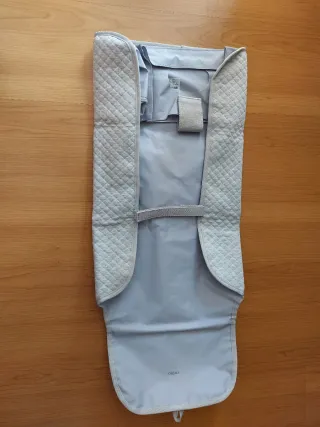 Cambiador bebé Oysho plastificado gris NUEVO