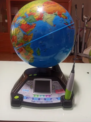 Globo Terráqueo Multimedia Leap Frog
