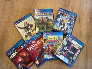 Pack 6 Juegos PS4: FIFA, Spider-Man, NBA 2K23