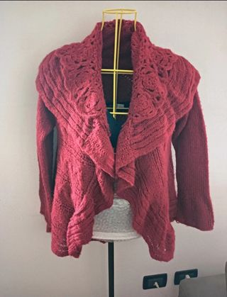 Giacca bordeaux lana e seta