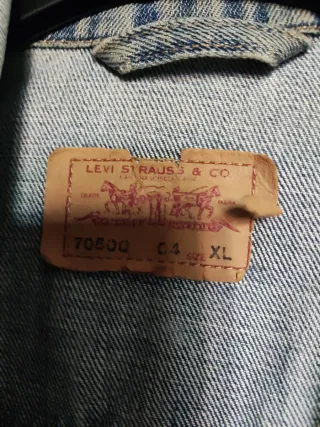 Cazadora Vaquera Levi's Vintage