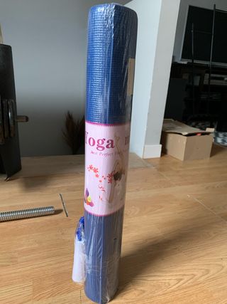 Esterilla de Yoga Azul