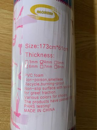 Esterilla de Yoga Azul