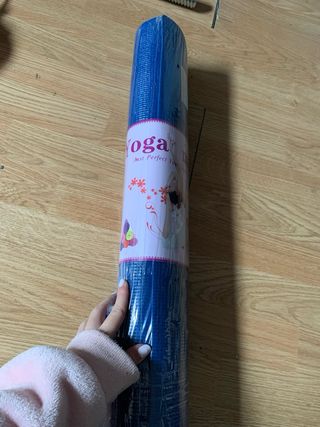 Esterilla de Yoga Azul