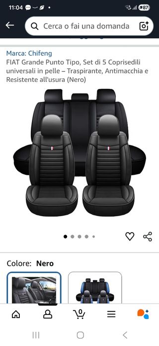 Foderine in pelle nuove