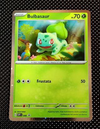 Pokémon - Bulbasaur 046 SV Black Star Promos ITA