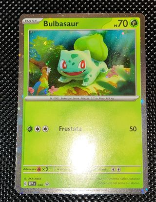 Pokémon - Bulbasaur 046 SV Black Star Promos ITA