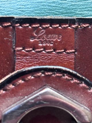 Bolso Loewe vintage marrón