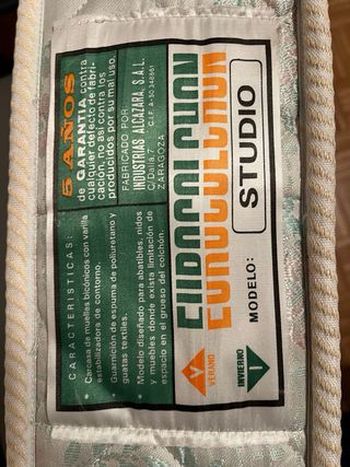 Mueble Cama Extensible Metal/Madera