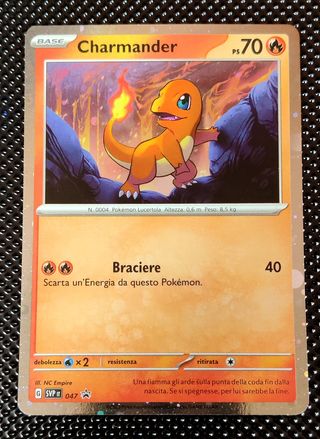 Pokémon - Charmander 047 SV Black Star Promos ITA