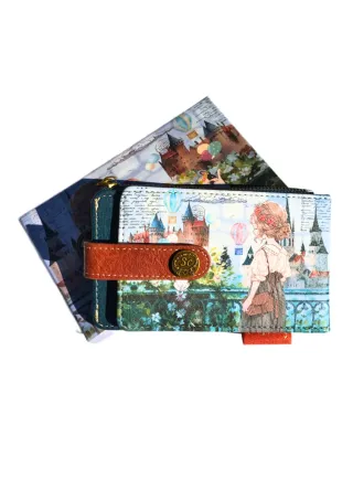 Monedero romántico, monedero muñeca, cartera mujer