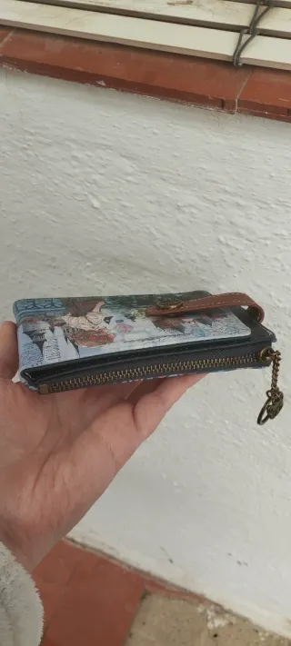Monedero romántico, monedero muñeca, cartera mujer
