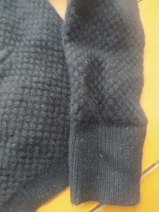 Chaqueta Bimba y Lola Negra Punto Cremallera