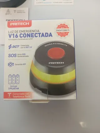 Luz de Emergencia PRITECH V16 Conectada homologada