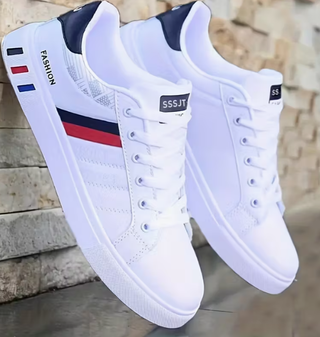 Zapatillas deportivas blancas hombre