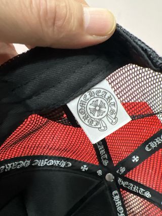 Gorra Trucker Chrome Hearts Negra