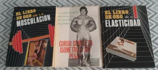 Lote 3 Libros Fitness: Musculación, Elasticidad, I