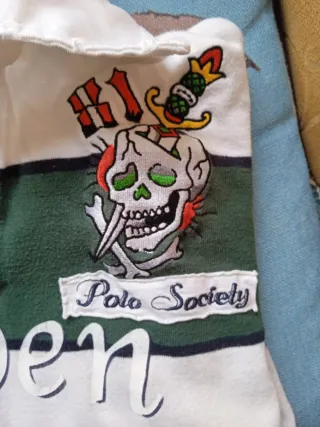 Polo Rugby Aspen Verde y Blanco