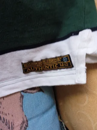 Polo Rugby Aspen Verde y Blanco