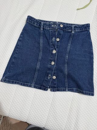 Gonna Tally Weijl in denim blu