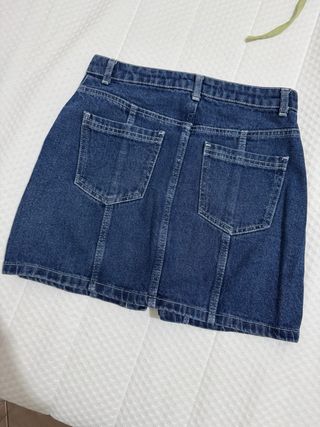 Gonna Tally Weijl in denim blu