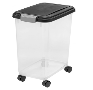 Contenedor de pienso con ruedas