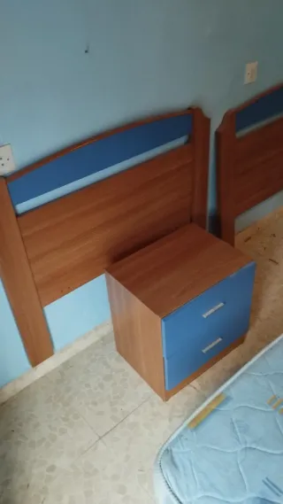 Cabecero de cama de madera