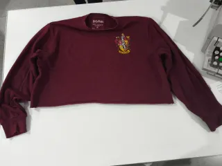 Sudadera Corta Mujer Harry Potter Gryffindor