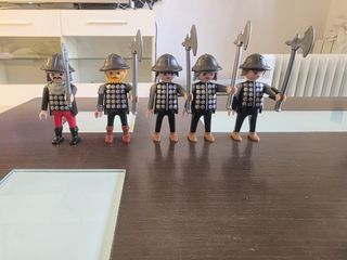 Playmobil Medievales Soldados Hachas 2.25 unidad