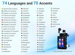 Cuffie AI Traduttore Vocale Tempo Reale