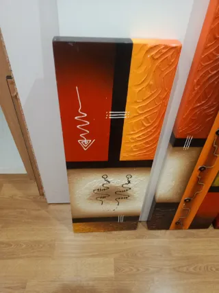 5 quadri decorativi astratti