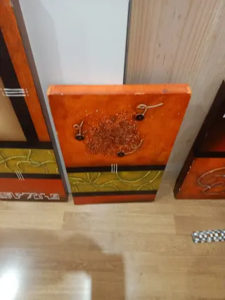 5 quadri decorativi astratti