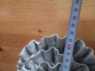 Rosetón decorativo flor cerámica