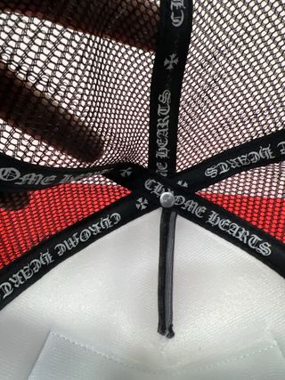 Gorra Trucker Chrome Hearts Blanca y Negra