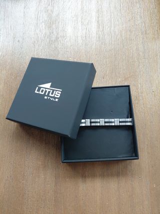 Pulsera Lotus LS 1912/1/2 Plata y Negro