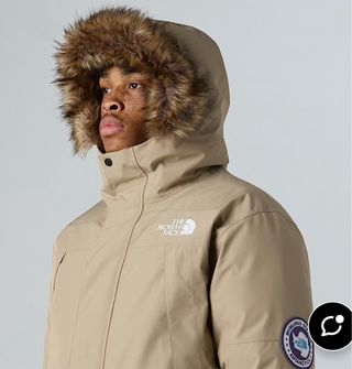 Abrigo The North Face Beige Original