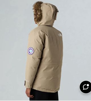Abrigo The North Face Beige Original