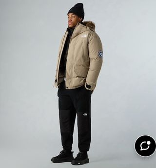 Abrigo The North Face Beige Original
