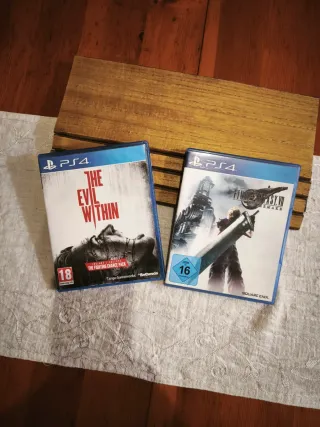 PS4 The Evil Within y Final Fantasy VII Remake