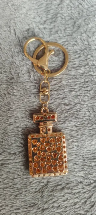 Llavero Coco Parfum N°5 Oro Rosa